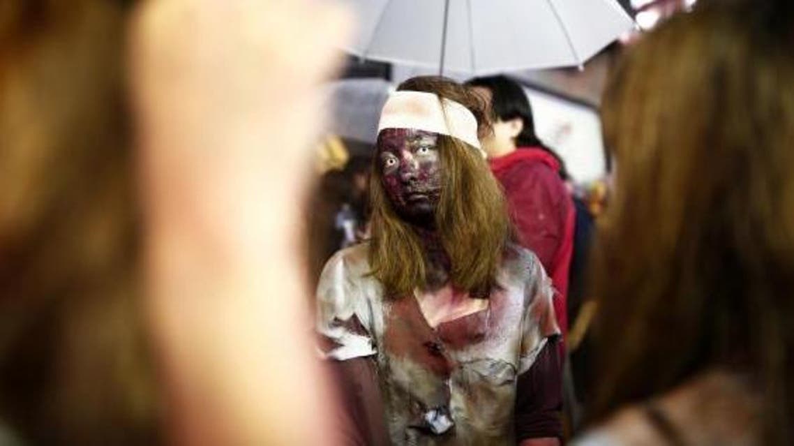 Local authorities have concocted a cunning Halloween plan to try to lure new residents to Kosuge. (AFP)