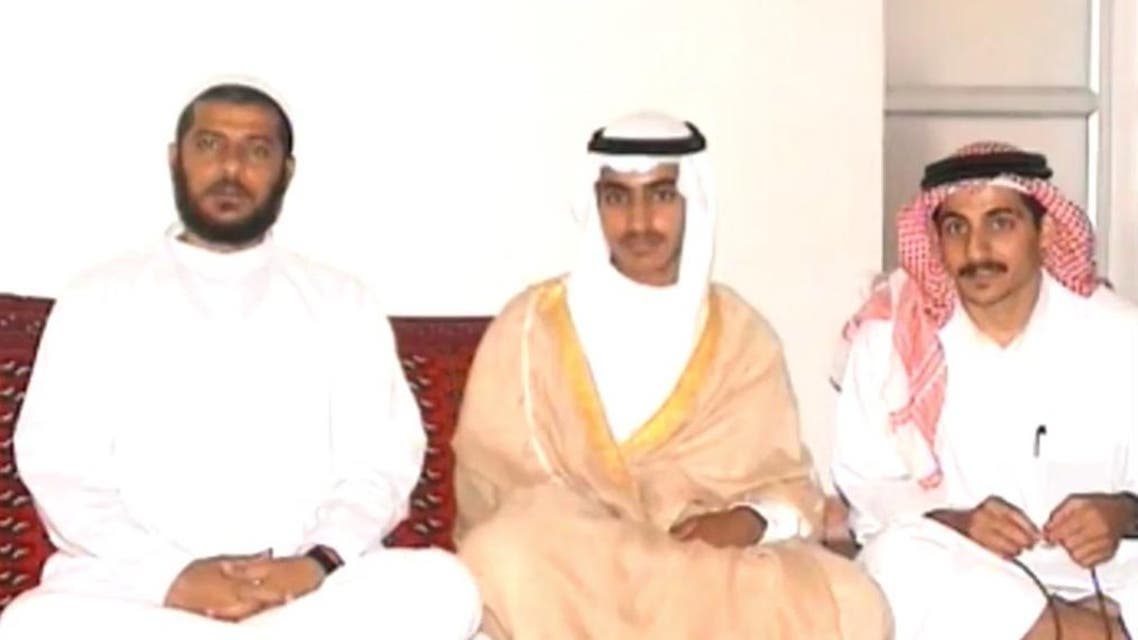 حمزة بن لادن وسط