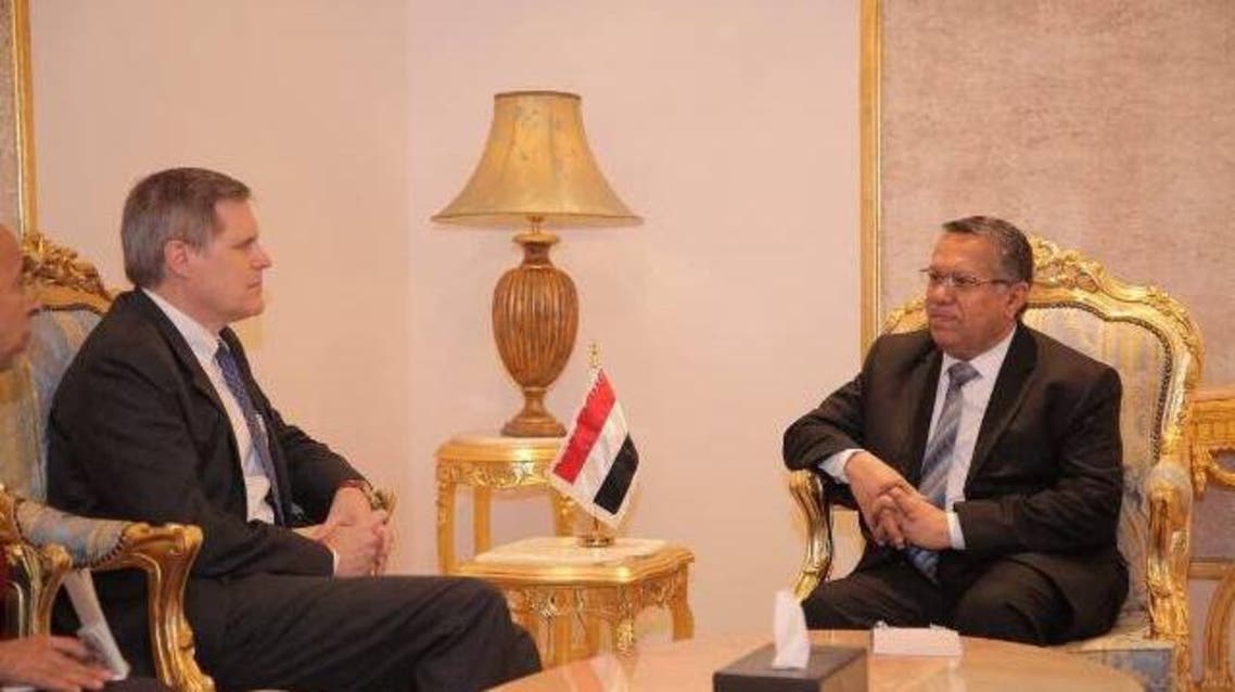بن دغر والسفير الأميركي لدى اليمن