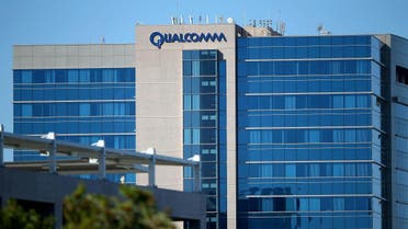 The Qualcomm logo is seen on one of its buildings in San Diego, California, US.  (Reuters)
