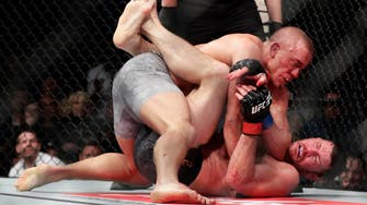 St-Pierre wins middleweight title on octagon return