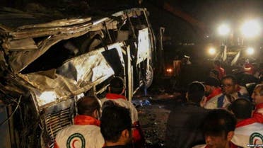 مقتل 14 وجرح 24 بحادث سير مأساوي في إيران