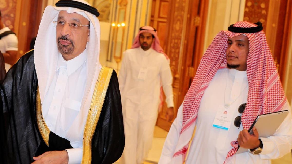 Saudi Oil Minister, Khalid al-Falih, arrives at the Future Investment Initiative conference in Riyadh, Saudi Arabia October 24, 2017. (Reuters)