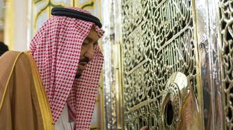 King Salman visits Prophet's Mosque in Medina