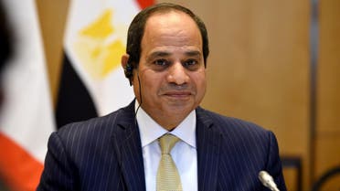 El-Sissi said Egypt’s ongoing arms buildup was designed in part to equip the country to deal with terrorism. (AFP)
