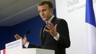 Macron unveils 1-bn euro joint investment with UAE 