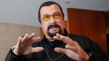 U.S. actor Steven Seagal speaks to the media at a news conference in Moscow June 2, 2013. U.S. (Reuters)