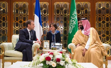 الأمير محمد بن سلمان و إيمانويل ماكرون 3