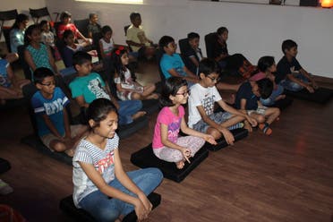 Ahmedabad’s Loving Centre for Transformation organizes special meditation sessions for children. (Supplied) 