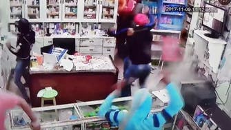 WATCH: Pharmacist in Egypt violently attacked by men with swords 