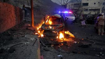 Suicide car bomber targets security forces in Yemen’s Aden