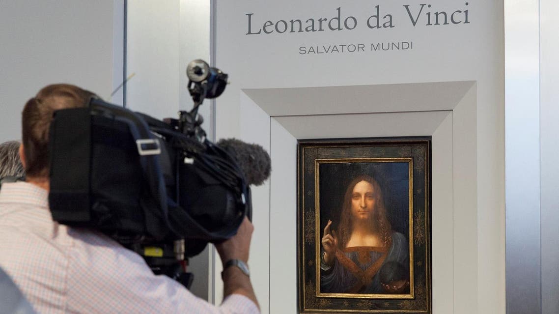 "Salvator Mundi," an ethereal portrait of Jesus Christ which dates to about 1500, the last privately owned Leonardo da Vinci painting. (Reuters)
