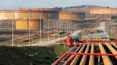 Oil depots in the Turkish port of Ceyhan on the Mediterranean. (Reuters)