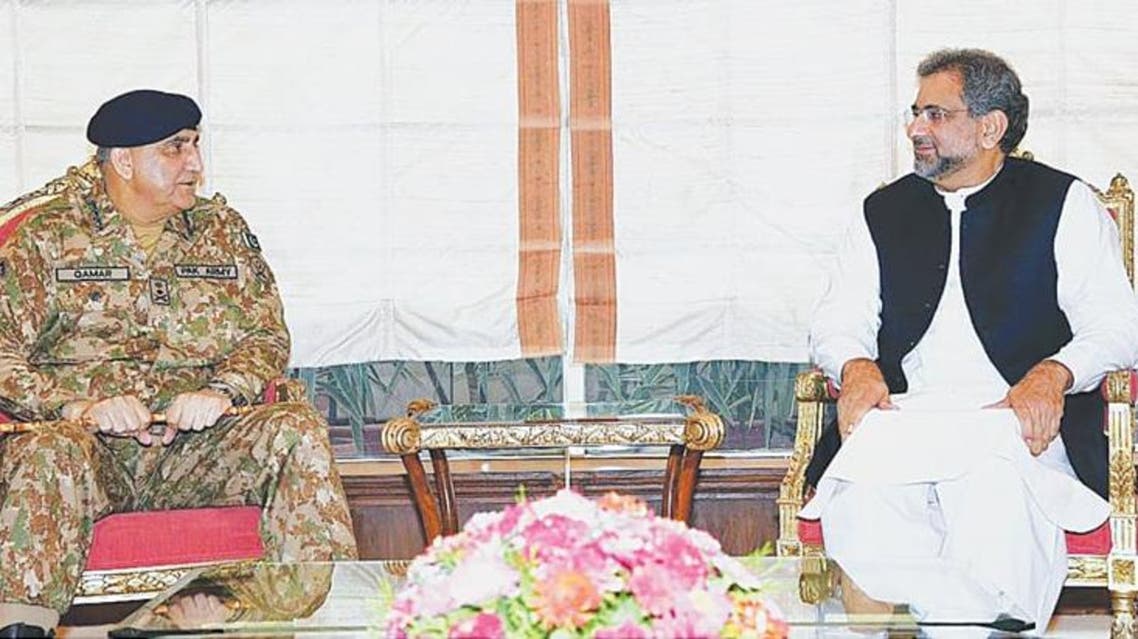 General Bajwa + Khakan Abbasi