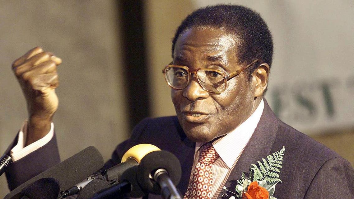 File photo of Zimbabwe's President Robert Mugabe addressing party supporters in Harare. (Reuters)