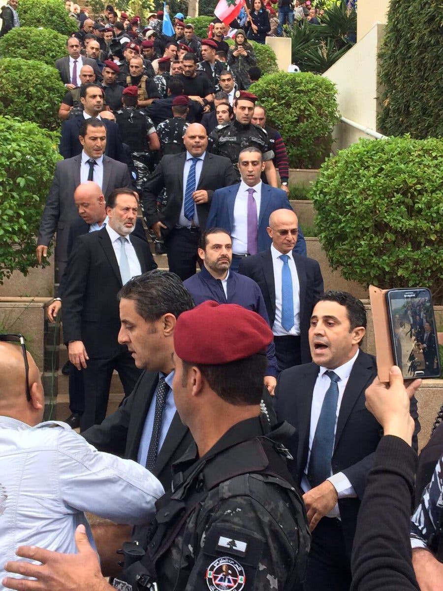 الحريري من بيت الوسط
