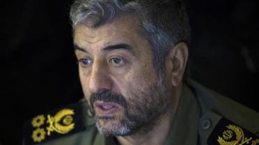 Photo from Reuters archive of Iranian Revolutionary Guard commander Mohammad Ali Jafari