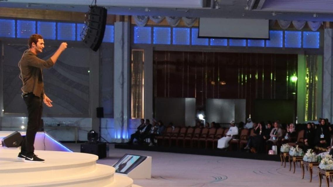 MBRF named Jason Silva Knowledge Ambassador for 2017 at the Knowledge Summit 2017 in Dubai. (Supplied)