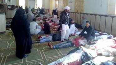 من تفجير مسجد العريش - مصر 3