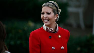 Ivanka Trump arrives in the Rose Garden prior to the 70th National Thanksgiving turkey pardoning ceremony at the White House on November 21, 2017. (Reuters)