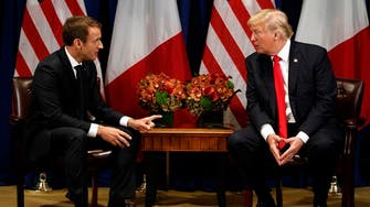 Trump, Macron say UN’s Syria talks in Geneva ‘only legitimate forum’