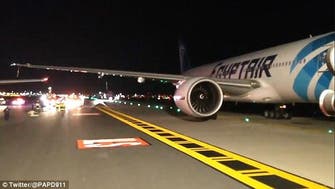WATCH: EgyptAir plane clips wings with Virgin Atlantic jet at New York airport
