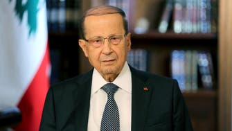 Aoun says Lebanon gov’t row ‘not easy’, signals differences with Hezbollah
