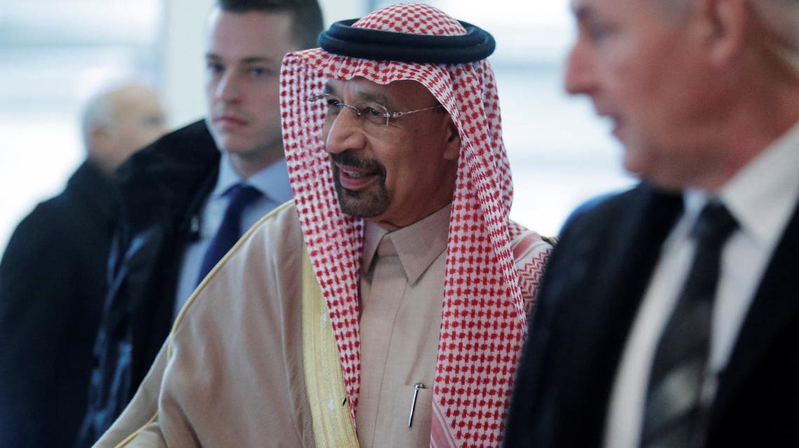 Saudi Arabia’s Oil Minister Khalid al-Falih arrives for an OPEC meeting in Vienna, Austria, on November 30, 2017. (Reuters)