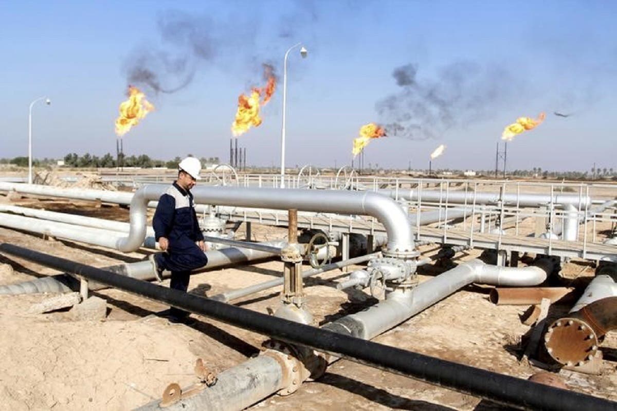 An oil field in the Iraqi city of Basra. (Reuters)