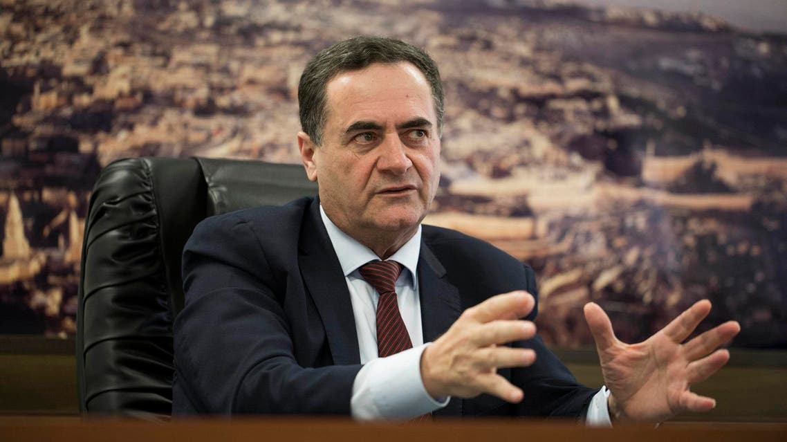 In this March 7, 2017 file photo, Israel’s transportation and intelligence minister Yisrael Katz speaks during an interview in Tel Aviv. (AP)