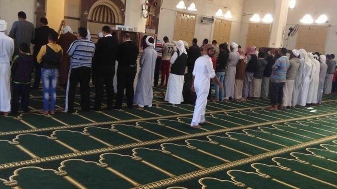 مسجد الروضة بسيناء الذي وقعت فيه المجزرة بعد تجديده