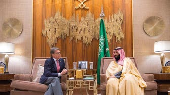 Saudi crown prince meets with US Secretary of Energy Rick Perry