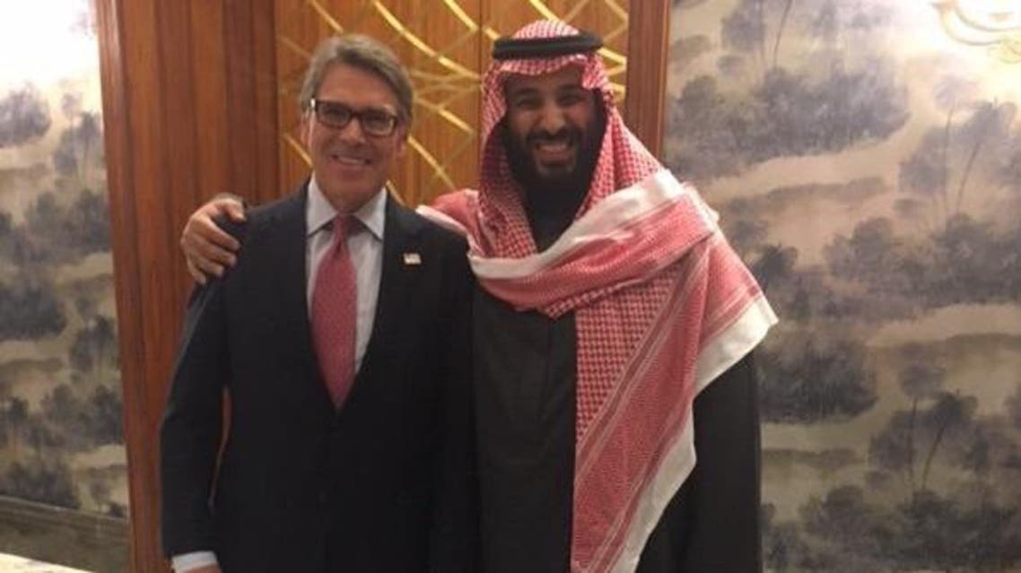 محمد بن سلمان وزير الطاقة الأميركي