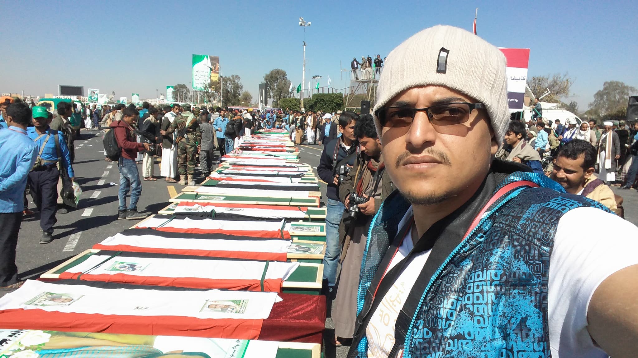 تشییع جنازه کشتهشدگان حوثی