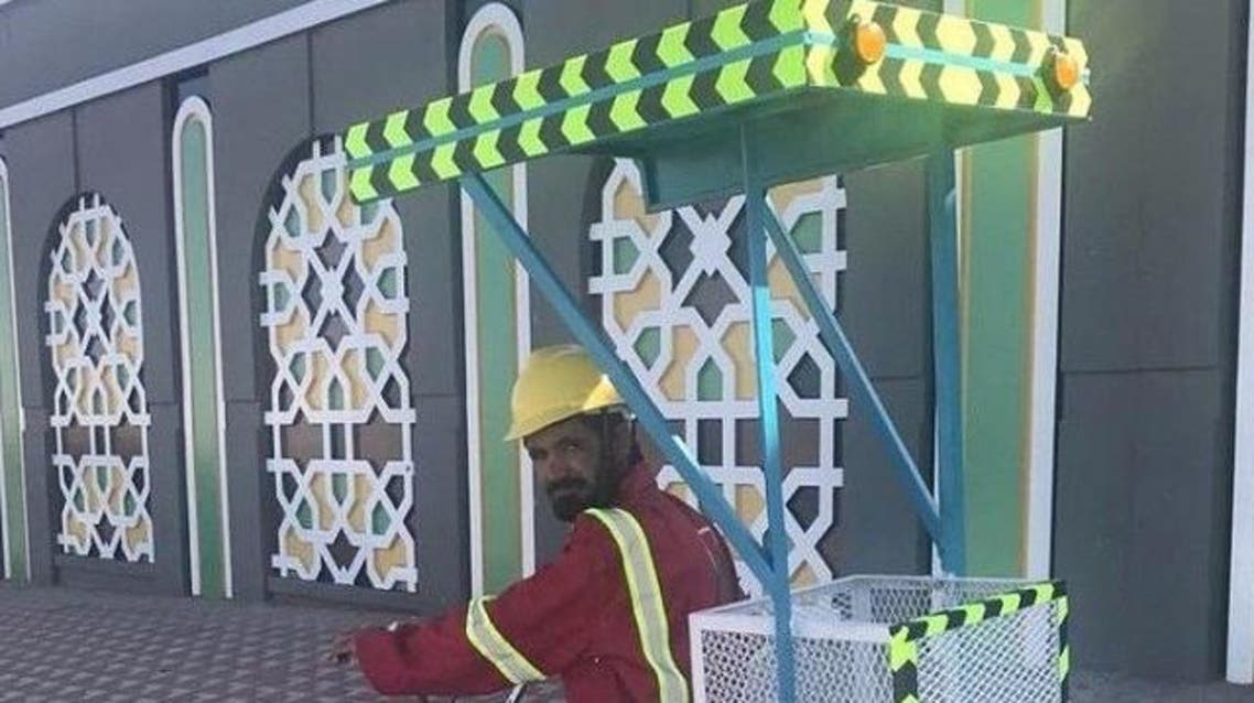 دراجات مظللة لعمال النظافة في المدينة المنورة