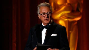 9TH Governors Awards – Show – Los Angeles, California, U.S., 11/11/2017 - Actor Dustin Hoffman speaks on stage. REUTERS/Mario Anzuoni