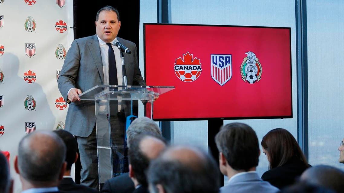 The United States, Mexico and Canada announced a joint bid to stage the 2026 World Cup. (AFP)