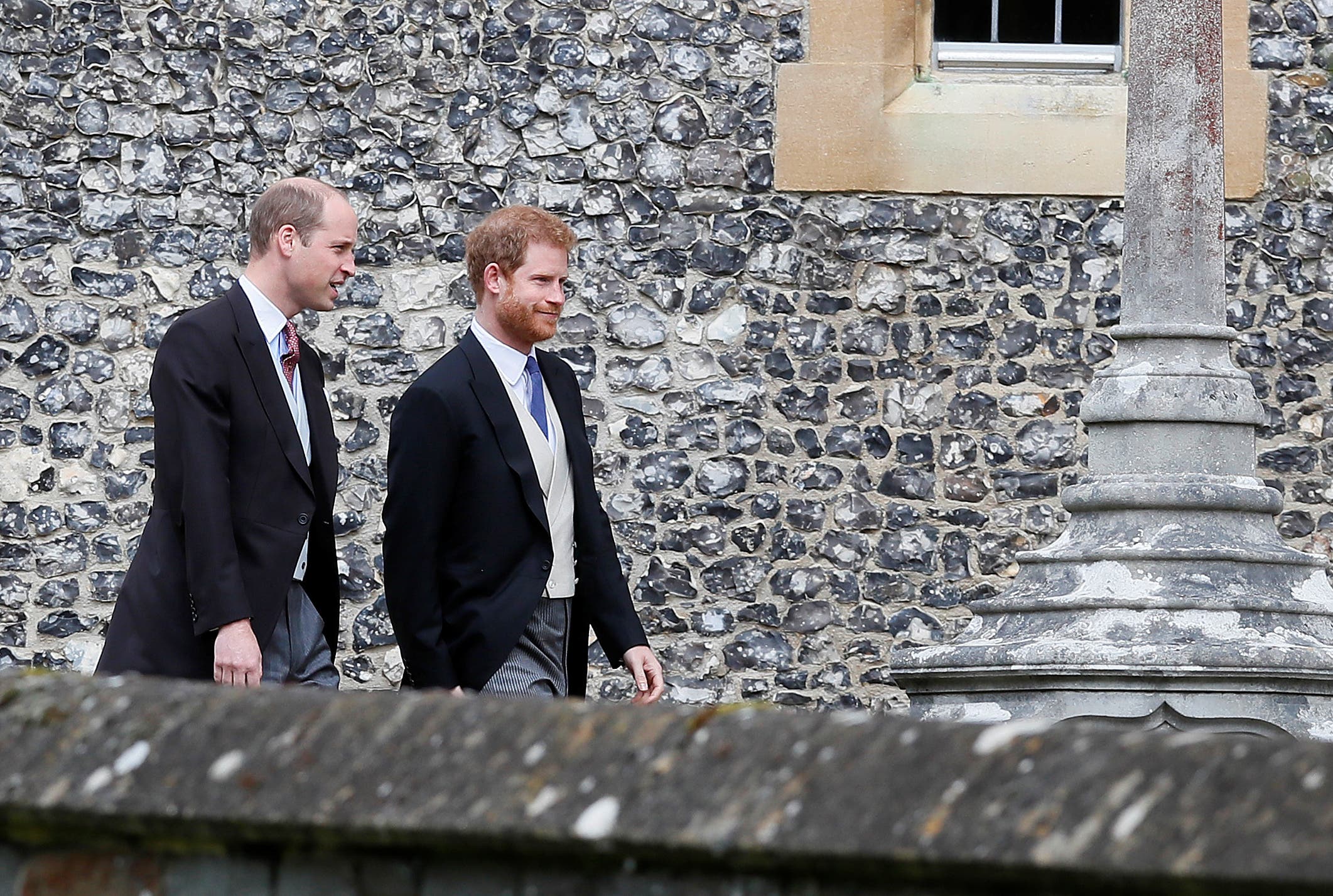 Prince William and Prince Harry. (Reuters)