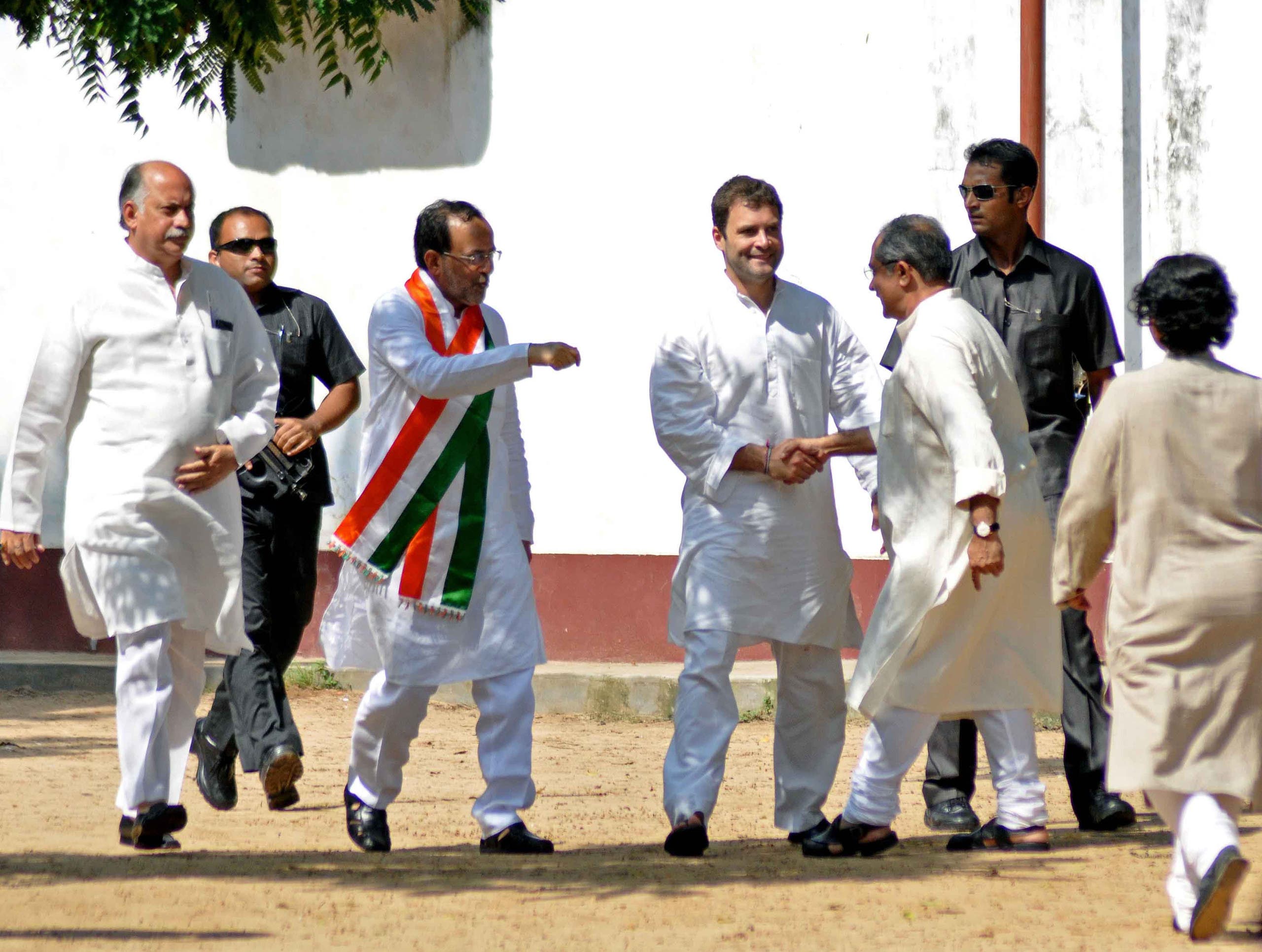 Rahul Gandhi’s whirlwind campaigning may help the Congress win the day. (Supplied)