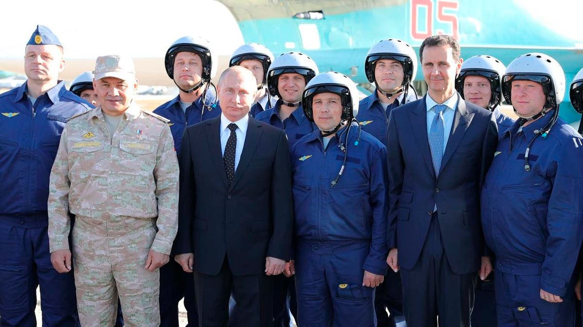 Declaring a victory in Syria, Putin on Monday visited a Russian military air base in the country and announced a partial pullout of Russian forces from the Mideast nation. (AP)