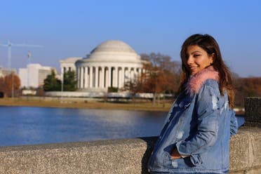 “I believe that electronic media is a powerful tool, which serves humanity and collective awareness,” says Abrar Abulfaraj, a graduate student studying electronic media in Washington D.C. Her website aims to raise awareness about autoimmune disease. (Credit: Abrar Abulfaraj)