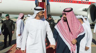 Mohammed bin Salman receives Sheikh Mohammed bin Zayed 