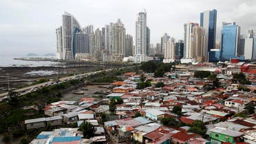 A general view of the low-income neighborhood known as Boca la Caja next to the business district in Panama City September 17, 2013. (Reuters)