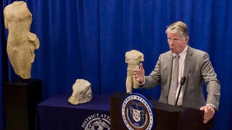 Manhattan prosecutor returns ancient sculptures worth $5 mln to Lebanon