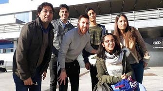 Syrian refugee’s dream comes true with Messi meeting