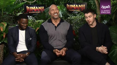 the rock with logo