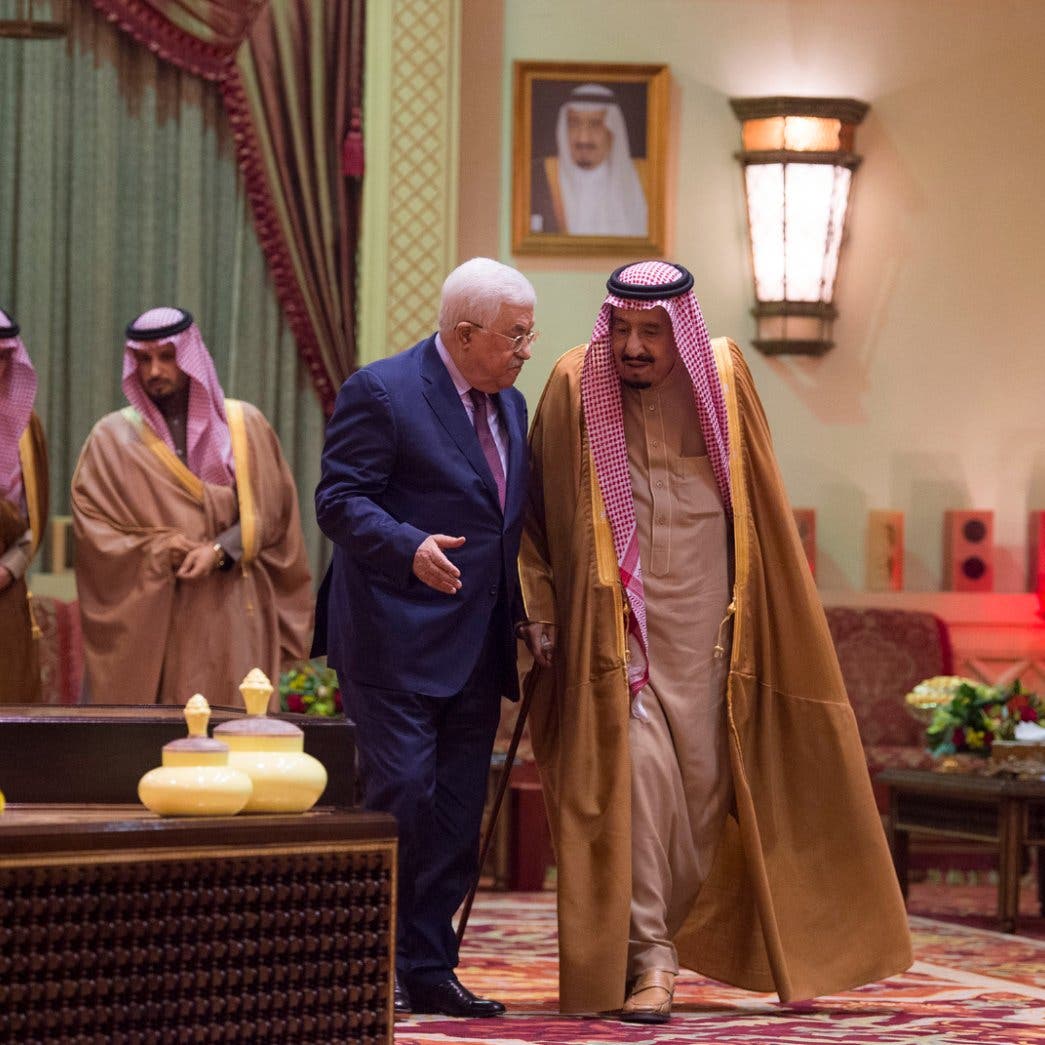 King Salman assures Palestinian President Abbas of Saudi Arabia’s support