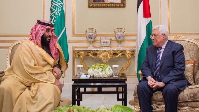 Saudi Crown Prince and Abbas discuss path to establish state of ...