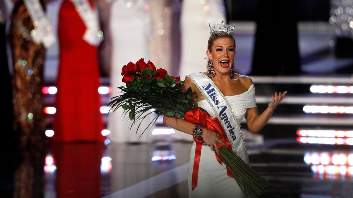 Miss New York Mallory Hytes Hagan, 23, reacts after being crowned Miss America 2013 . (Reuters)