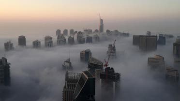 AFP - Dubai fog December 24